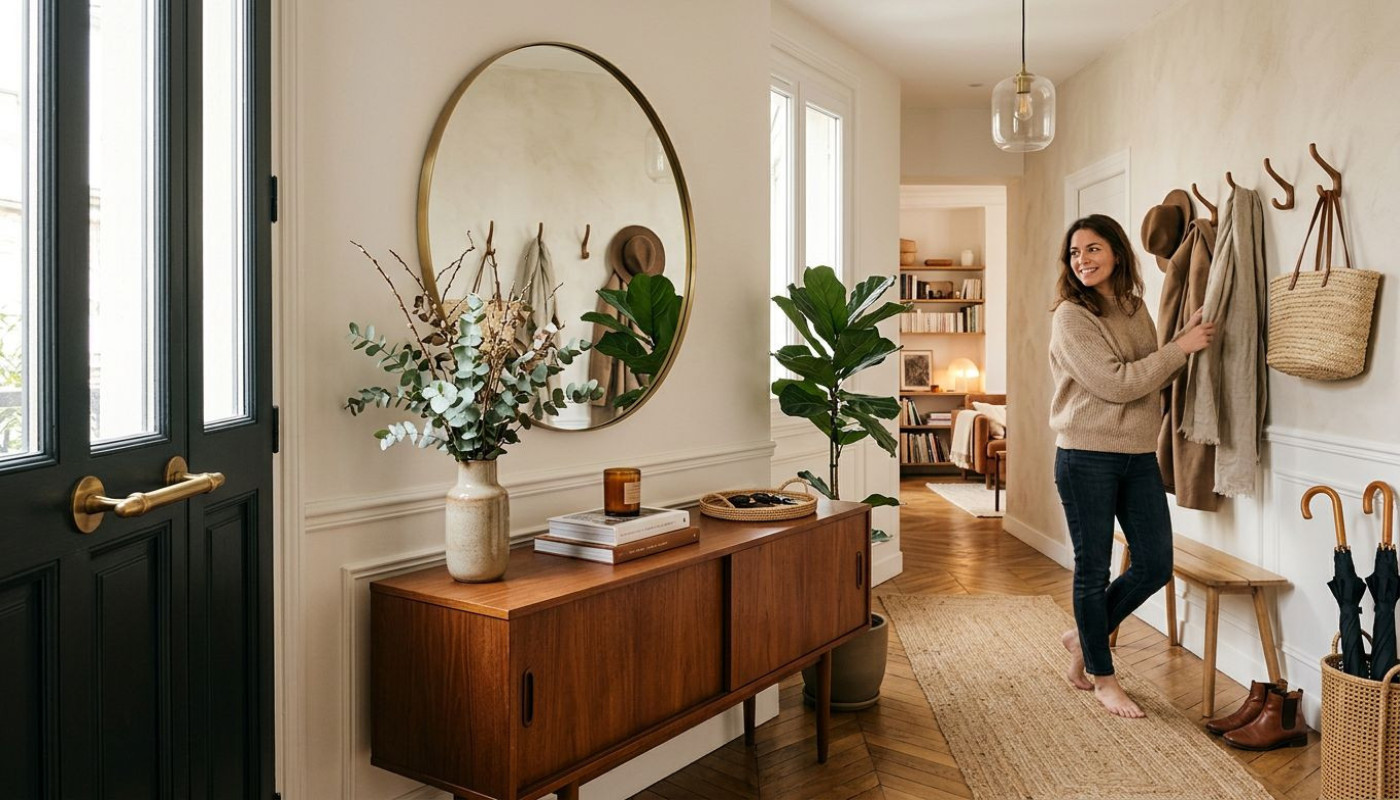 Pourquoi votre entrée mérite-t-elle enfin toute votre attention en aménagement intérieur ?